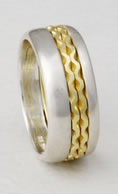 2-D Bands, ideal as wedding bands